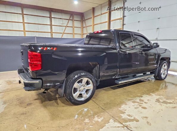 1GCVKREC0JZ360812 2018 CHEVROLET SILVERADO Black Հետևի աջ
