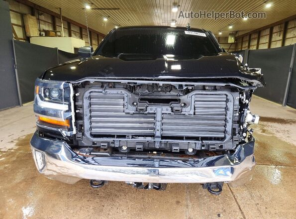 1GCVKREC0JZ360812 2018 CHEVROLET SILVERADO Black Դիմացի տեսք