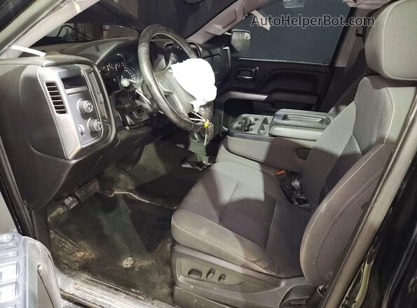1GCVKREC0JZ360812 2018 CHEVROLET SILVERADO Black Սալոնի դիմացի տեսք