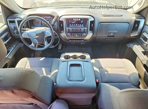 1GCVKREC1GZ284221 2016 CHEVROLET SILVERADO Коричневый Вид панели приборов