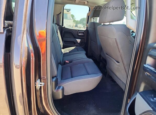 1GCVKREC1GZ284221 2016 CHEVROLET SILVERADO Коричневый Вид задних сидений