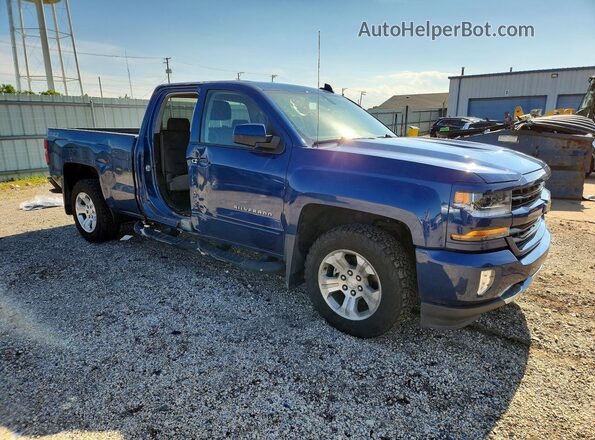 1GCVKREC1HZ257649 2017 CHEVROLET SILVERADO Blue წინა მარჯვენა