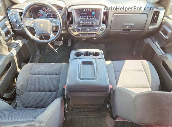 1GCVKREC1HZ353393 2017 CHEVROLET SILVERADO Silver Առջևի վահանակի տեսք
