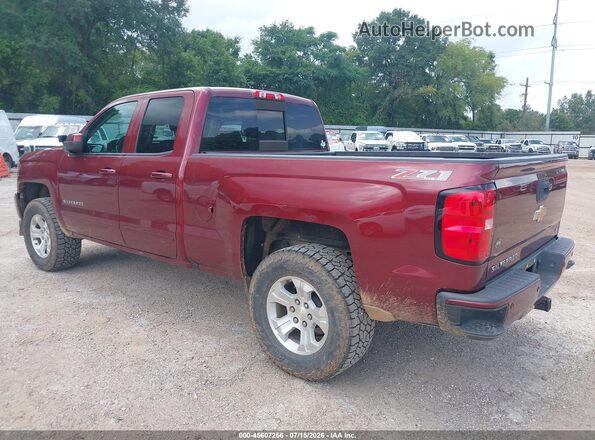 1GCVKREC2GZ176254 2016 CHEVROLET SILVERADO Бордовый Задняя левая четверть