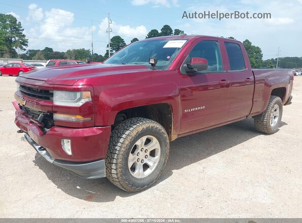 1GCVKREC2GZ176254 2016 CHEVROLET SILVERADO Бордовый Передняя левая четверть