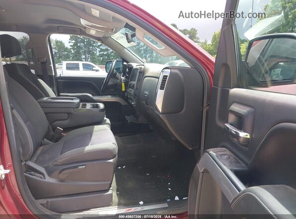 1GCVKREC2GZ176254 2016 CHEVROLET SILVERADO Бордовый Вид салона спереди
