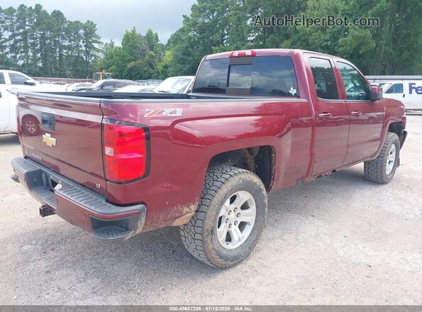 1GCVKREC2GZ176254 2016 CHEVROLET SILVERADO Бордовый Задняя правая четверть
