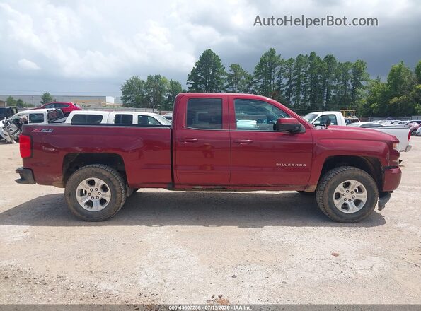 1GCVKREC2GZ176254 2016 CHEVROLET SILVERADO Бордовый Вид задней части салона