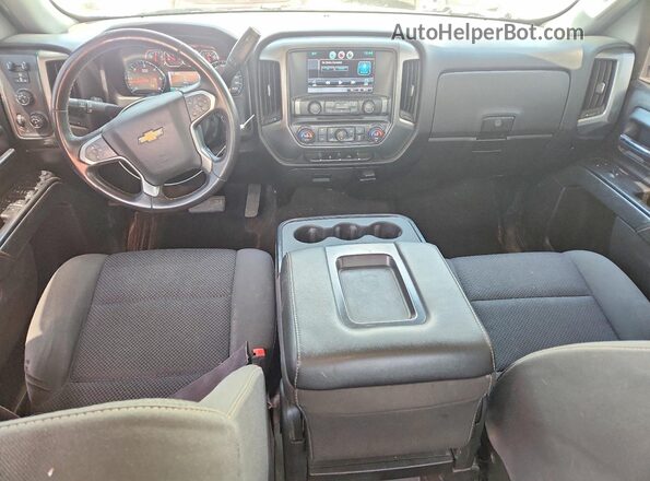 1GCVKREC2GZ365146 2016 CHEVROLET SILVERADO Silver Вид панелі приладів