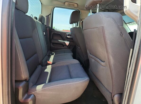 1GCVKREC2GZ365146 2016 CHEVROLET SILVERADO Silver Вид задніх сидінь