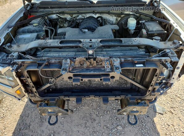 1GCVKREC2GZ365146 2016 CHEVROLET SILVERADO Silver Вид задньої частини салону