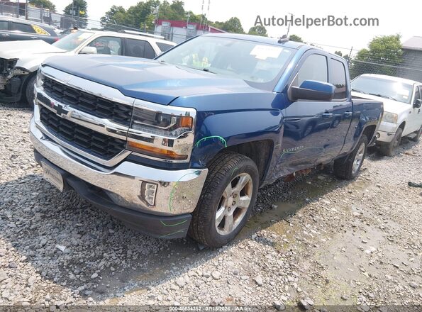 1GCVKREC2GZ424776 2016 CHEVROLET SILVERADO Blue Przód lewy