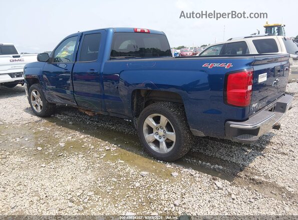 1GCVKREC2GZ424776 2016 CHEVROLET SILVERADO Blue Tył lewy