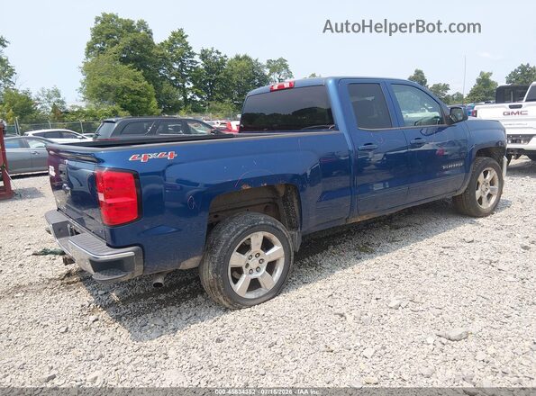 1GCVKREC2GZ424776 2016 CHEVROLET SILVERADO Blue Tył prawy