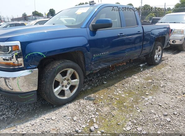 1GCVKREC2GZ424776 2016 CHEVROLET SILVERADO Blue Widok z przodu