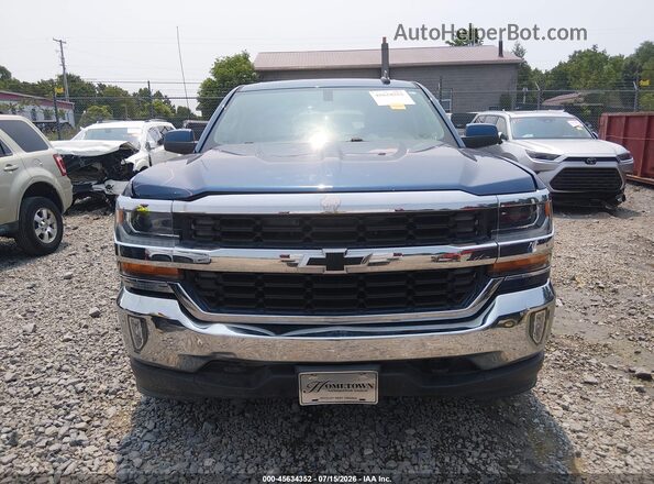 1GCVKREC2GZ424776 2016 CHEVROLET SILVERADO Blue Widok wnętrza z tyłu