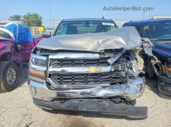 1GCVKREC2HZ152750 2017 CHEVROLET SILVERADO Серый Вид спереди