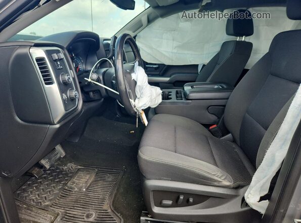 1GCVKREC2HZ152750 2017 CHEVROLET SILVERADO Серый Вид салона спереди