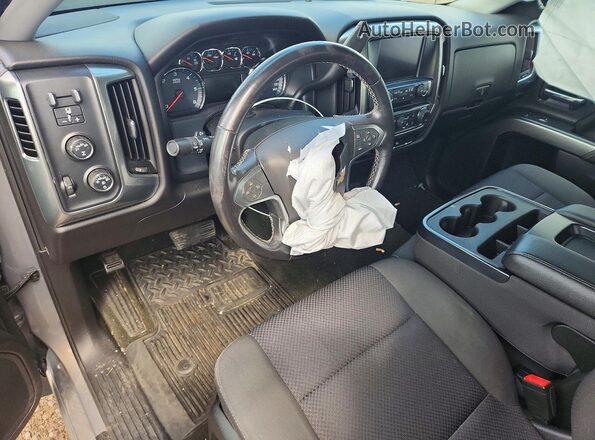 1GCVKREC2HZ152750 2017 CHEVROLET SILVERADO Серый Вид панели приборов