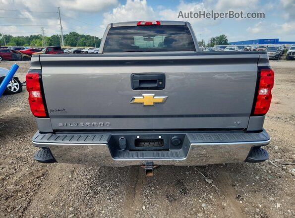 1GCVKREC2HZ152750 2017 CHEVROLET SILVERADO Серый Вид сзади