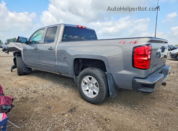1GCVKREC2HZ152750 2017 CHEVROLET SILVERADO Серый Задняя левая четверть