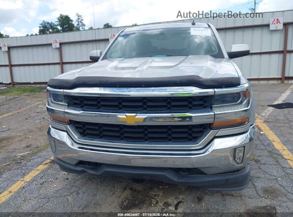 1GCVKREC2HZ187949 2017 CHEVROLET SILVERADO Серебряный Вид щитка приборов
