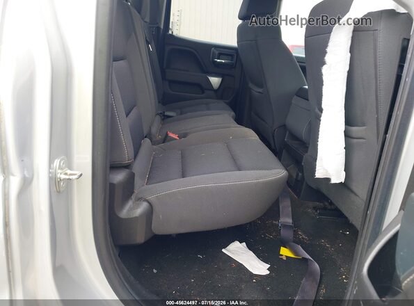 1GCVKREC2HZ187949 2017 CHEVROLET SILVERADO Серебряный Вид наклейки с VIN-кодом