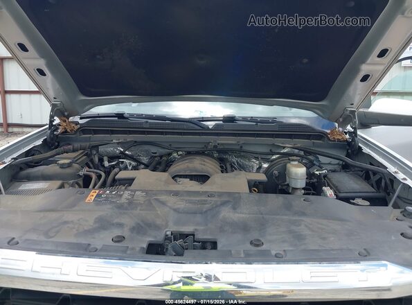 1GCVKREC2HZ187949 2017 CHEVROLET SILVERADO Серебряный Вид сзади
