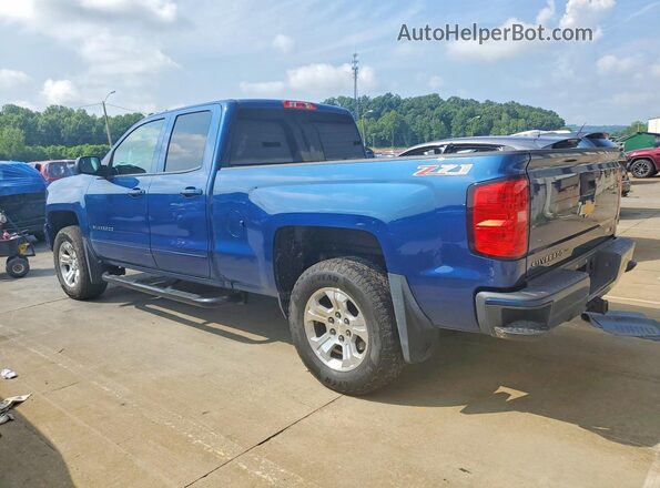 1GCVKREC2HZ265338 2017 CHEVROLET SILVERADO Blue Задня ліва чверть