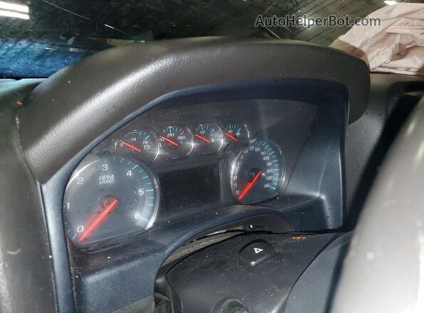 1GCVKREC2HZ345867 2017 CHEVROLET SILVERADO Black Instrument cluster view