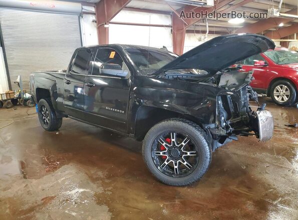 1GCVKREC2HZ345867 2017 CHEVROLET SILVERADO Black Front right