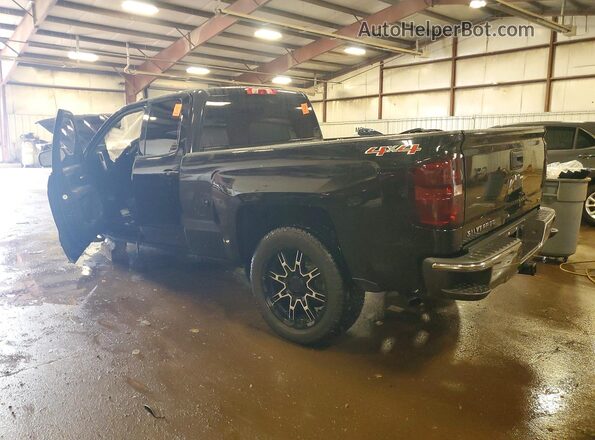 1GCVKREC2HZ345867 2017 CHEVROLET SILVERADO Black Rear left