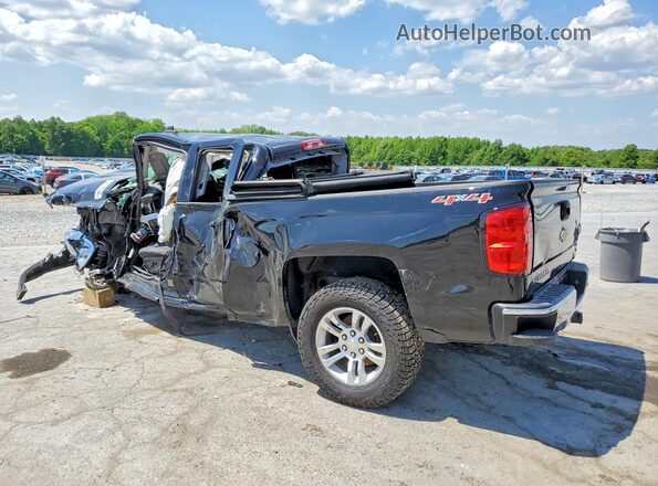1GCVKREC2HZ369389 2017 CHEVROLET SILVERADO Black Задня ліва чверть