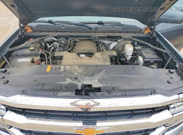 1GCVKREC2JZ145903 2018 CHEVROLET SILVERADO Charcoal Widok wnętrza z tyłu