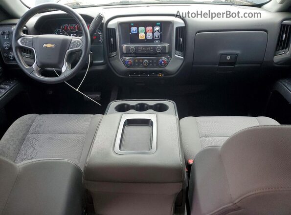 1GCVKREC2JZ145903 2018 CHEVROLET SILVERADO Charcoal Widok deski rozdzielczej