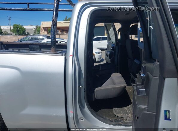 1GCVKREC2JZ173765 2018 CHEVROLET SILVERADO Gray VIN კოდის სტიკერის ხედი