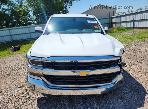 1GCVKREC2JZ197547 2018 CHEVROLET SILVERADO Белый Вид спереди