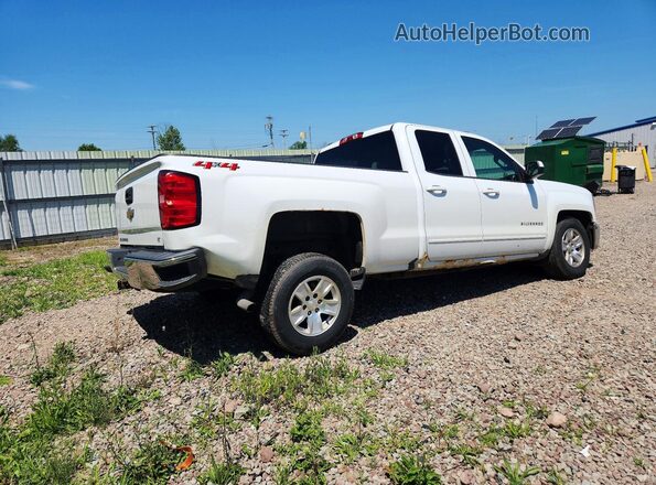 1GCVKREC2JZ197547 2018 CHEVROLET SILVERADO Белый Задняя правая четверть