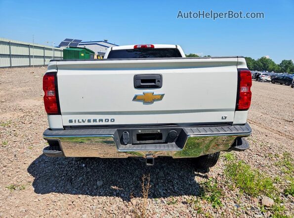 1GCVKREC2JZ197547 2018 CHEVROLET SILVERADO Белый Вид сзади