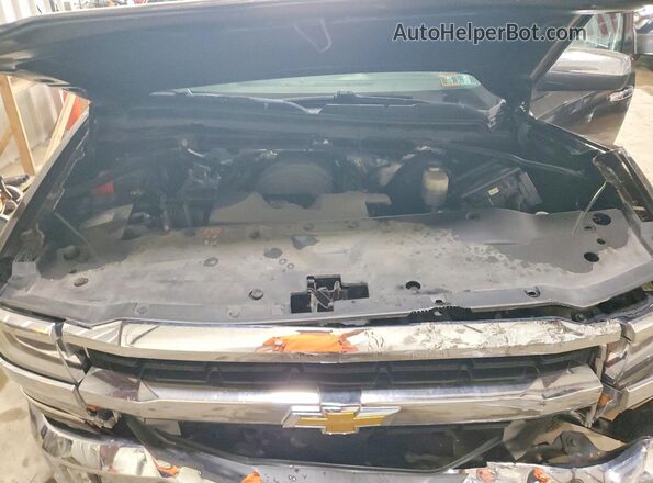 1GCVKREC3GZ330017 2016 CHEVROLET SILVERADO Черный Вид задней части салона