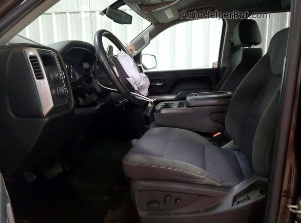 1GCVKREC3GZ330017 2016 CHEVROLET SILVERADO Черный Вид салона спереди