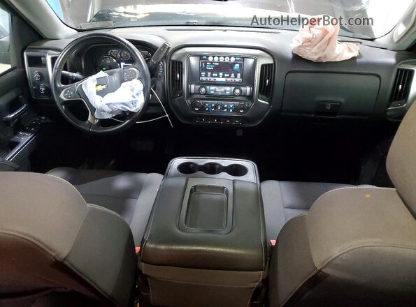 1GCVKREC3GZ330017 2016 CHEVROLET SILVERADO Черный Вид панели приборов