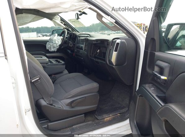 1GCVKREC3JZ120489 2018 CHEVROLET SILVERADO White Front interior view