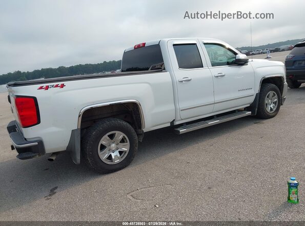 1GCVKREC3JZ120489 2018 CHEVROLET SILVERADO White Rear right