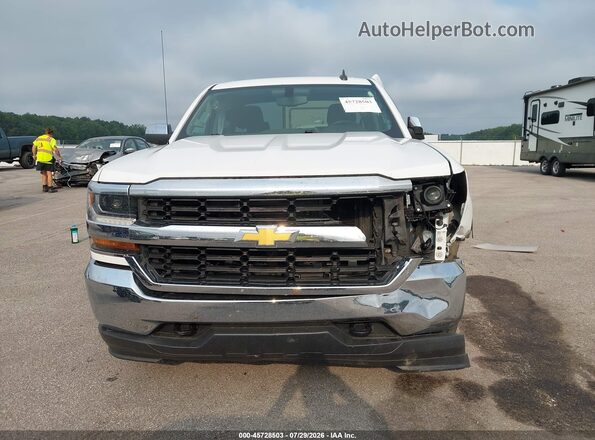 1GCVKREC3JZ120489 2018 CHEVROLET SILVERADO White Rear interior view