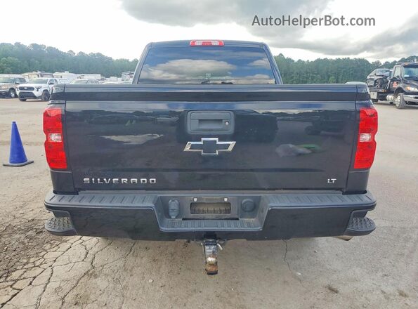 1GCVKREC3JZ223458 2018 CHEVROLET SILVERADO Черный Вид сзади