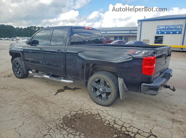 1GCVKREC3JZ223458 2018 CHEVROLET SILVERADO Черный Задняя левая четверть