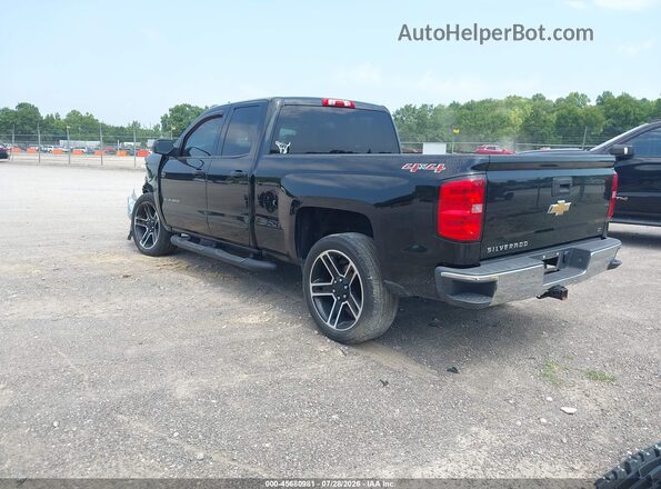 1GCVKREC4GZ114953 2016 CHEVROLET SILVERADO Черный Задняя левая четверть