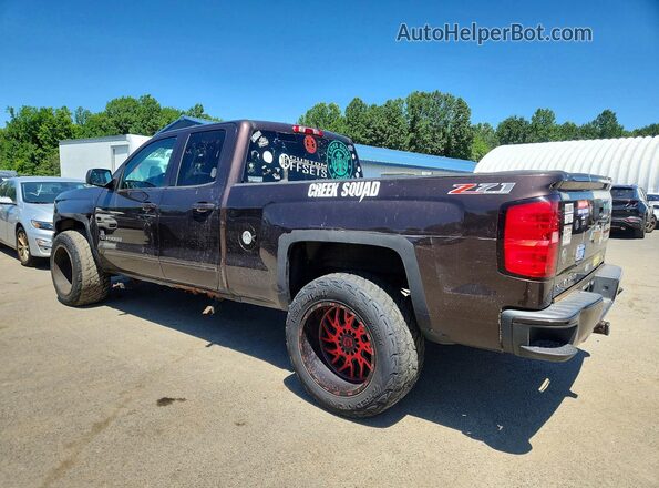 1GCVKREC4GZ179415 2016 CHEVROLET SILVERADO Коричневый Задняя левая четверть