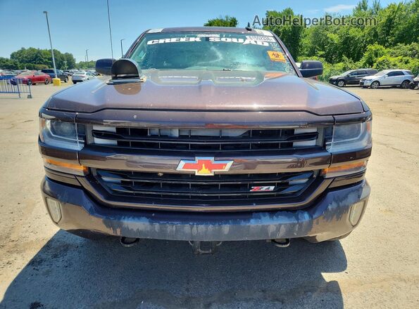 1GCVKREC4GZ179415 2016 CHEVROLET SILVERADO Коричневый Вид спереди